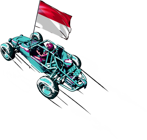 ornament car flag id